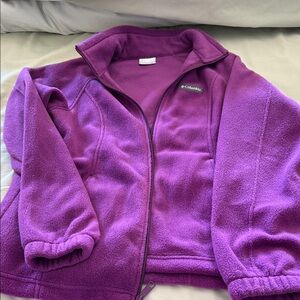 Columbia Vibrant Purple Fleece Jacket